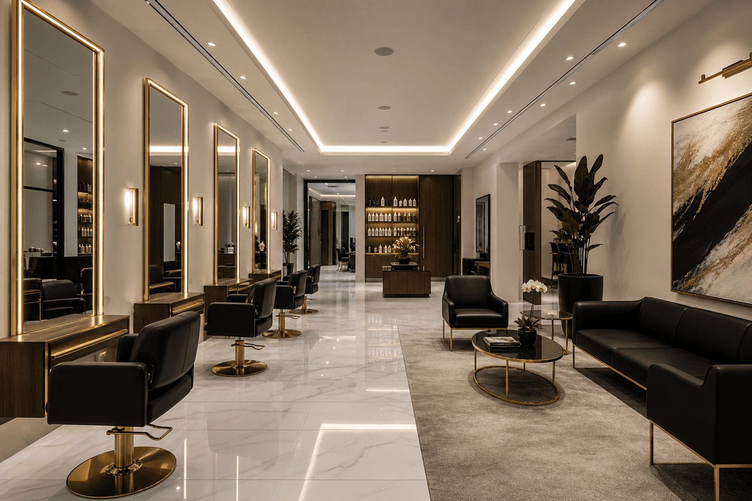 Salon Interior