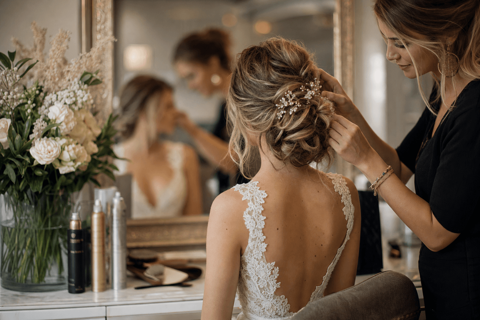 Bridal Hairstyling